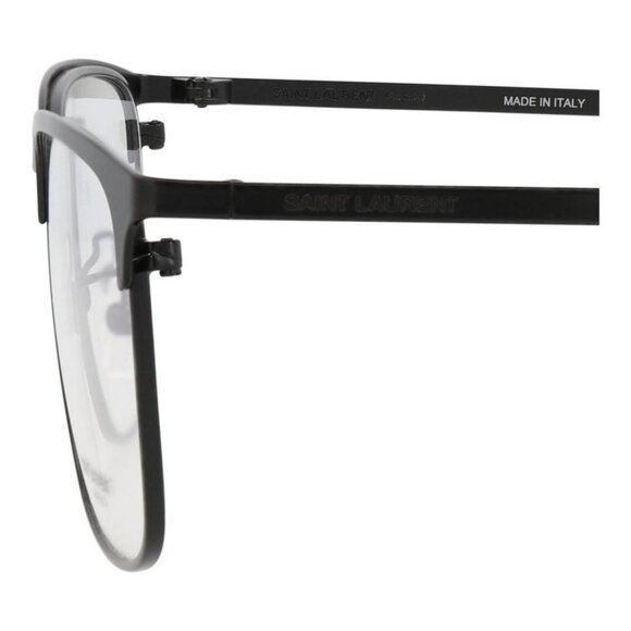 Saint Laurent Mens Square/Rectangle Black Black Transparent Fashion Designer - Picture 4 of 4